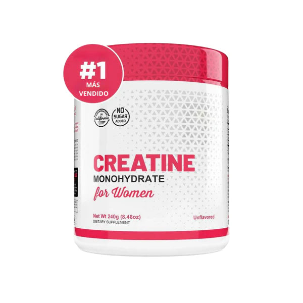 Creatina Monohidratada para Mujeres – Energía y Fuerza Real