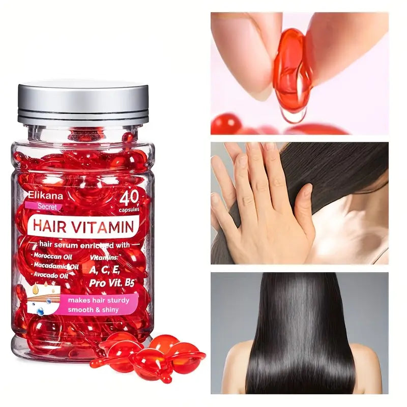 Cápsulas de Argán para Cabello | Hidratación, Brillo y Reparación
