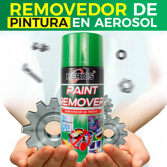 Spray Removedor de Pintura Acrílica Potente HERIOS 450 ml – Limpieza Rápida