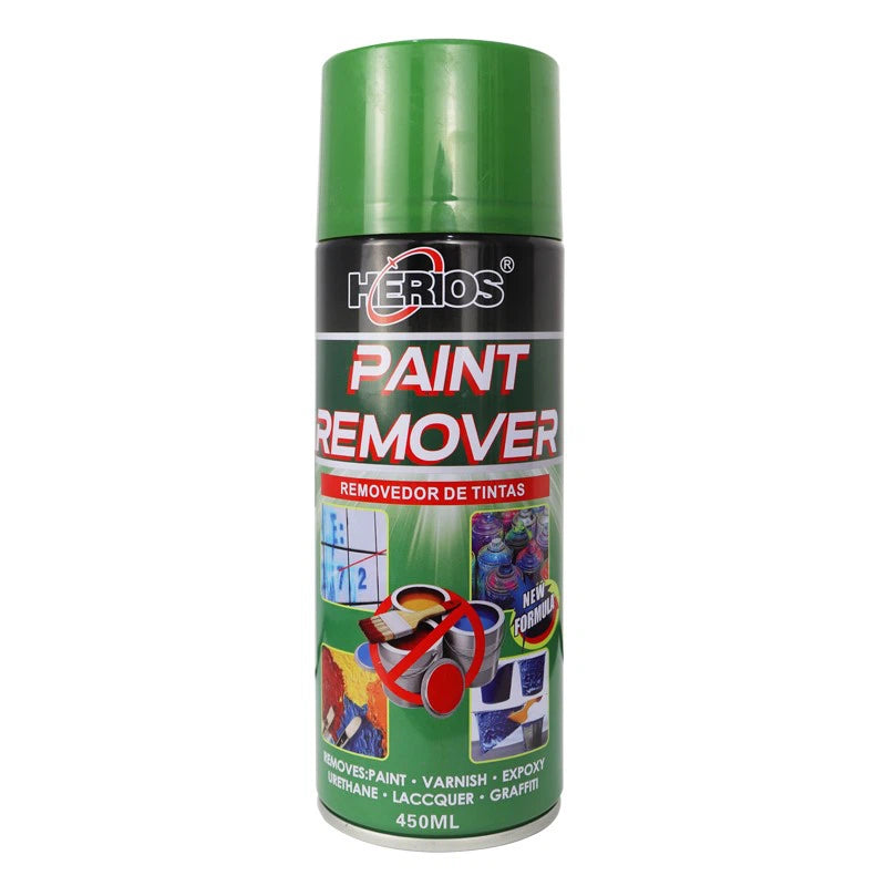 Spray Removedor de Pintura Acrílica Potente HERIOS 450 ml – Limpieza Rápida