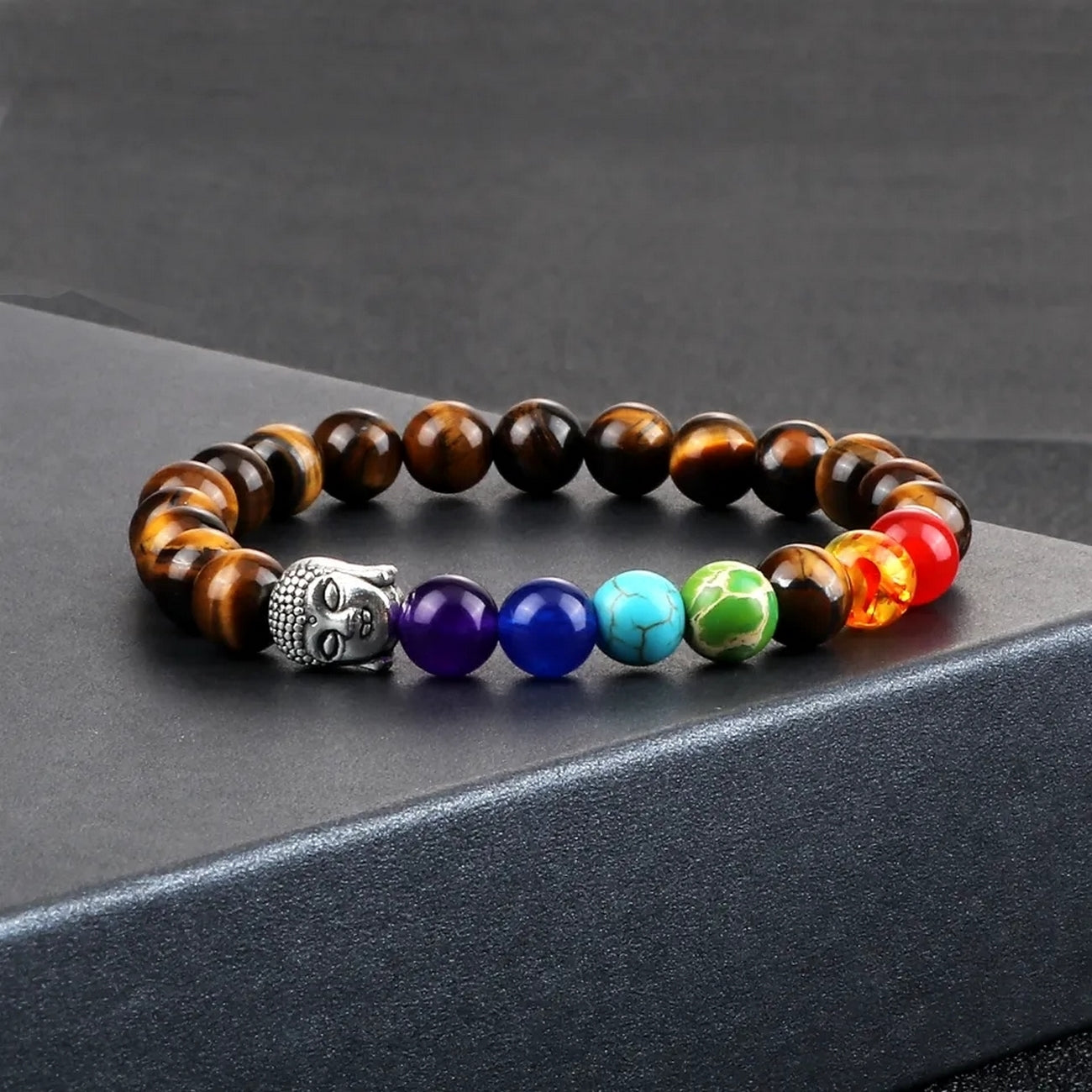Pulsera 7 chakras Original 🧘🏽♀️Equilibra energía