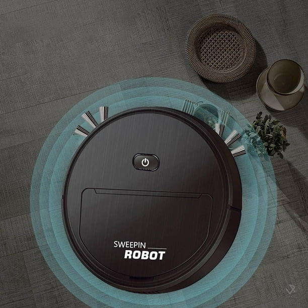 Robot Aspirador Inteligente Silencioso | Succión Potente 1499PA para Alfombra y Piso – Automático y Compacto