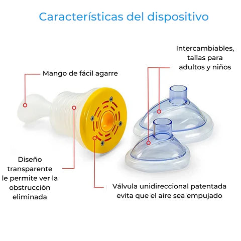 Dispositivo de Emergencia Antiasfixia | Seguridad para Adultos y Niños