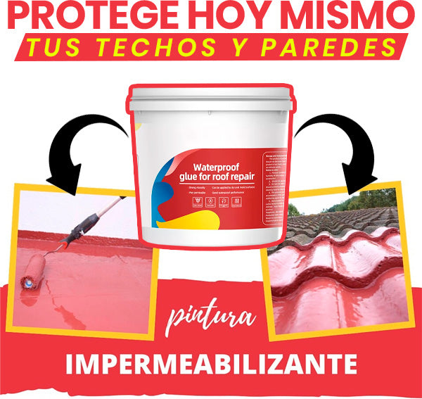 ¡Protege tu Hogar YA! Sellador para Techos + REGALO