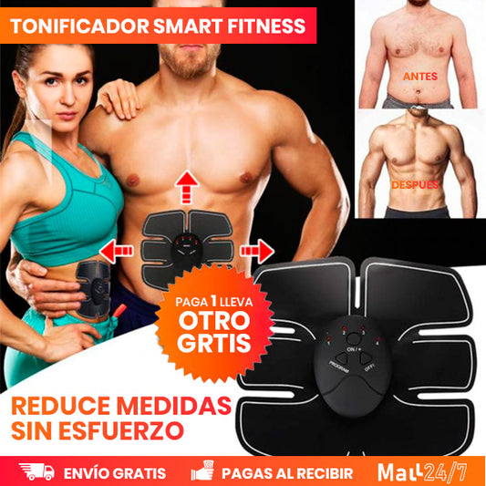 Dispositivo EMS Abdominal | Estimulador Eléctrico para Tonificar y Marcar Abdomen