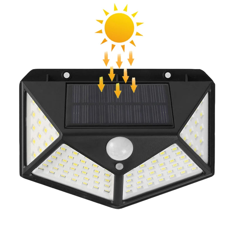 LÁMPARA SOLAR PARA EXTERIORES + ENVÍO GRATIS