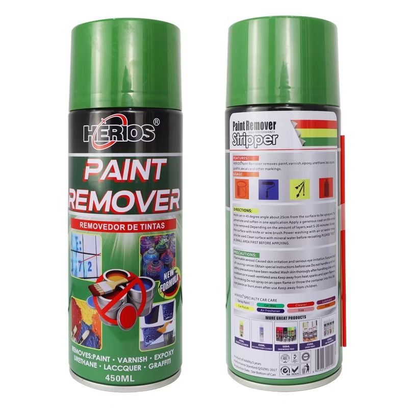 Spray Removedor de Pintura Acrílica Potente HERIOS 450 ml – Limpieza Rápida