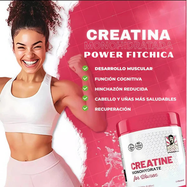 Creatina Monohidratada para Mujeres – Energía y Fuerza Real