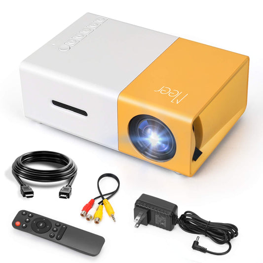 Proyector Portátil LED YG300 | Cine en Casa con Tu Celular o Consola | Full HD Hasta 60” + Envío GRATIS