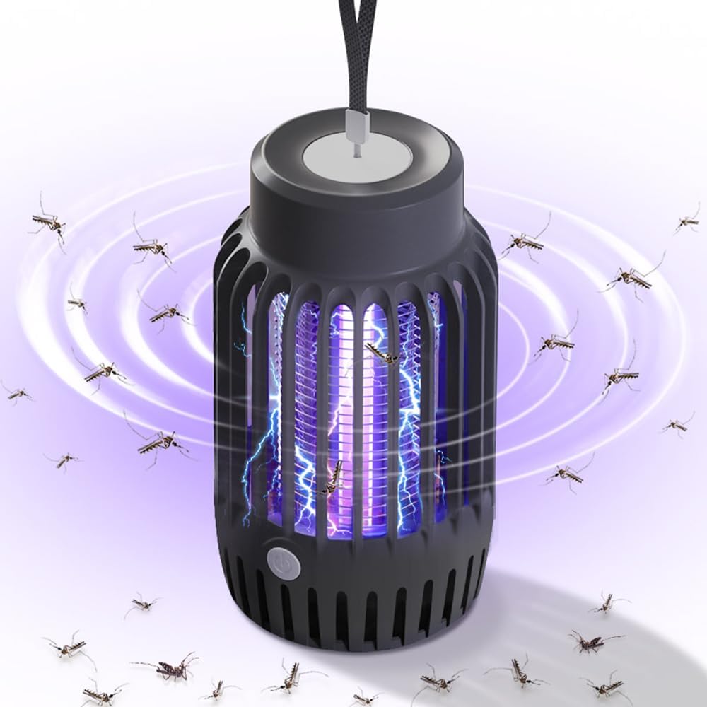 Lámpara Mata Mosquitos USB | Silenciosa, Sin Químicos y 100% Efectiva