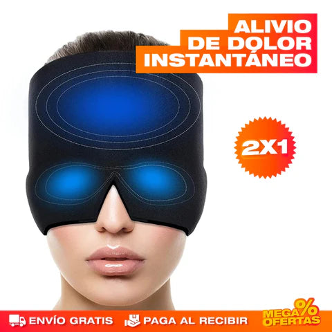Paga 1 Lleva 2 Gorro Terapéutico para Migraña | Alivio Inmediato Frío o Calor + OBSEQUIO