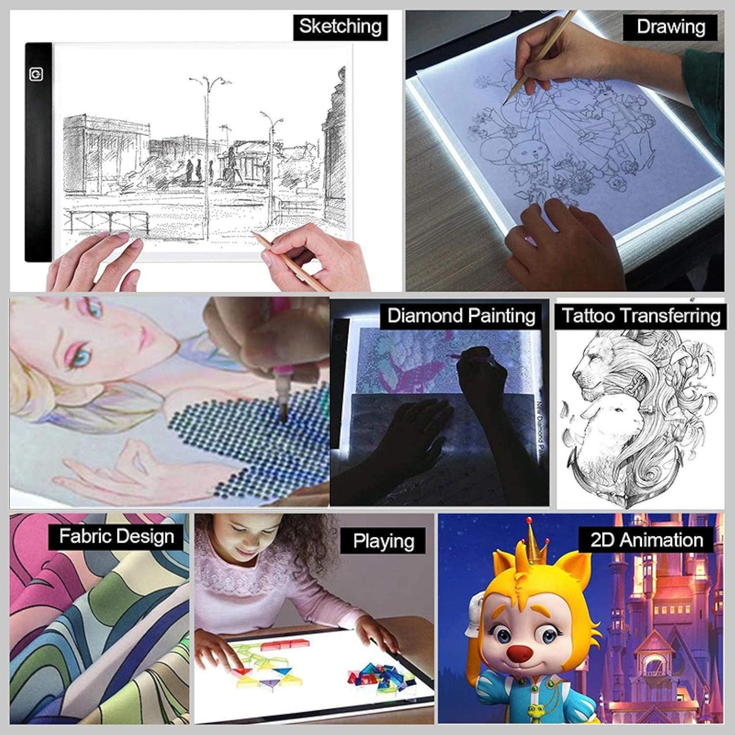 Tablet de Luz para Calcar Dibujos – Dibuja Fácil y Preciso | Oferta Especial
