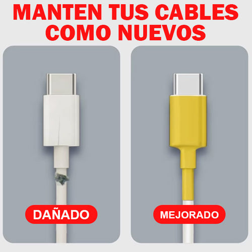 Paga 1 Lleve 2 Cajas con Protectores de Cable Termo Encogibles + REGALO