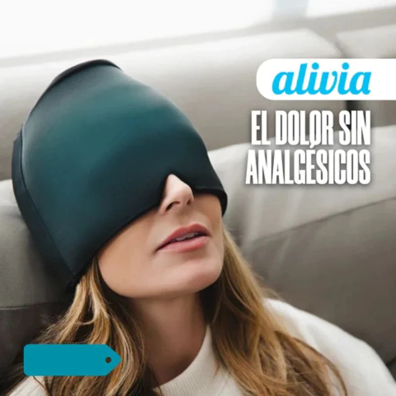 Paga 1 Lleva 2 Gorro Terapéutico para Migraña | Alivio Inmediato Frío o Calor + OBSEQUIO
