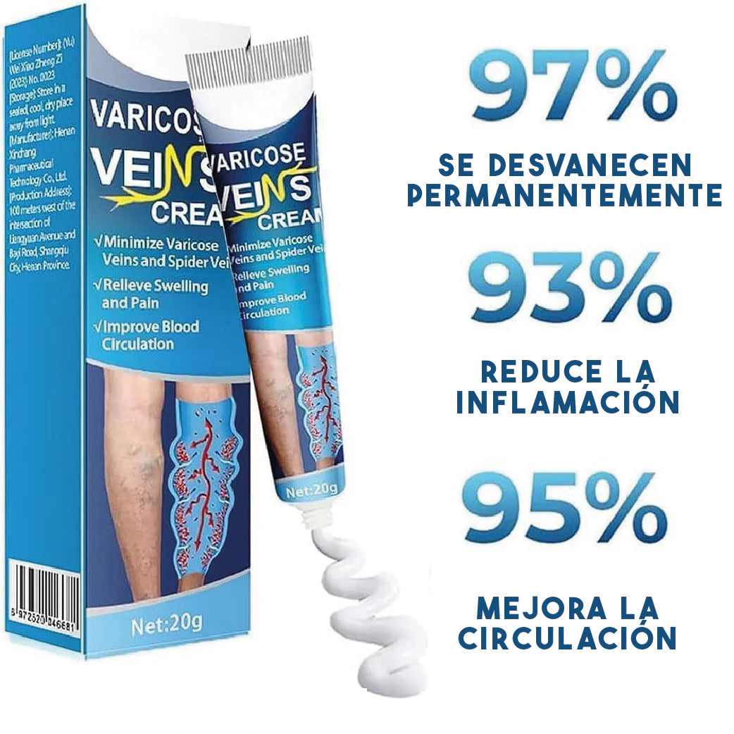 Page 1 Lleve 2 VEINS– Gel Alivio Venas y Várices 20g + REGALO