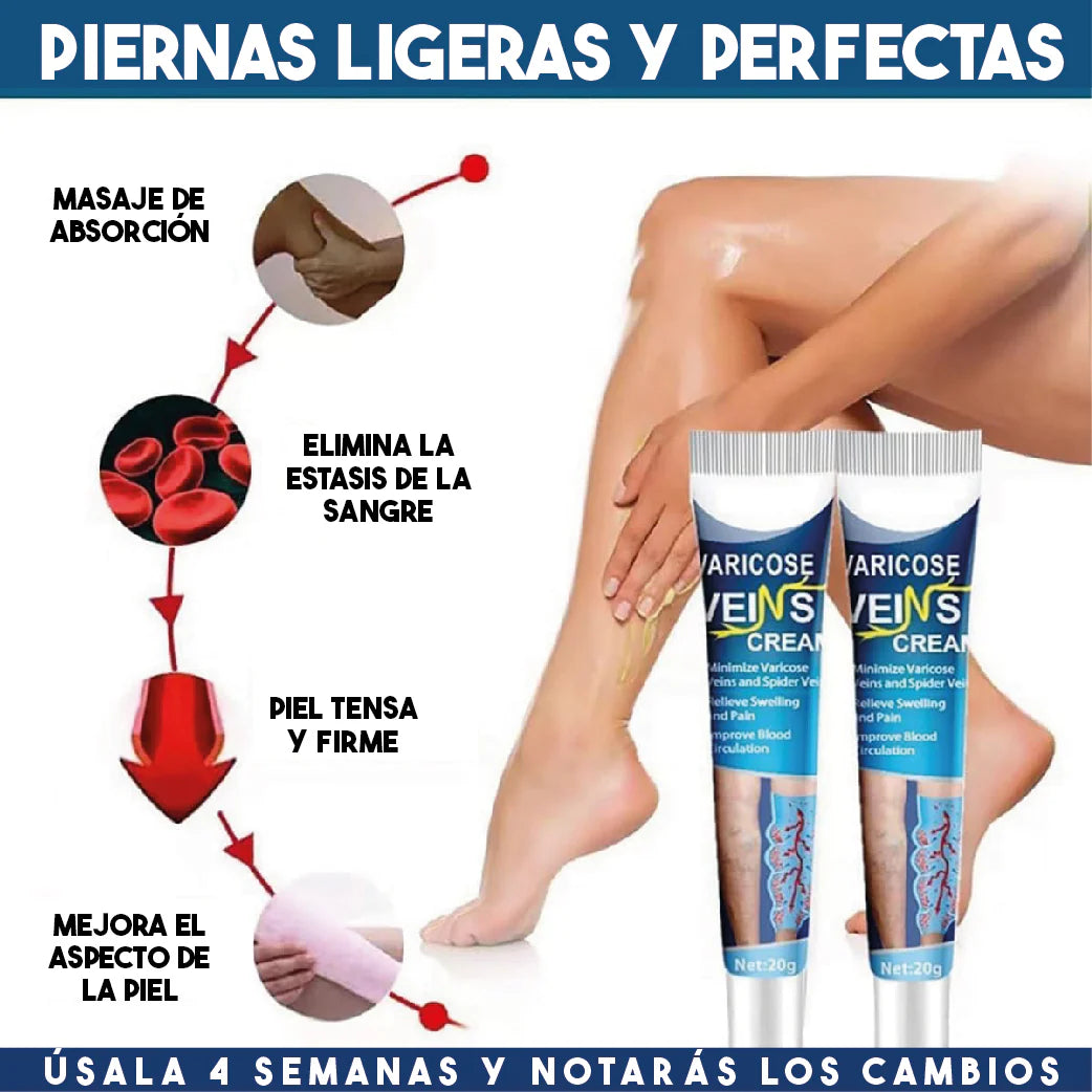 Page 1 Lleve 2 VEINS– Gel Alivio Venas y Várices 20g + REGALO
