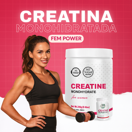Creatina Monohidratada para Mujeres – Energía y Fuerza Real