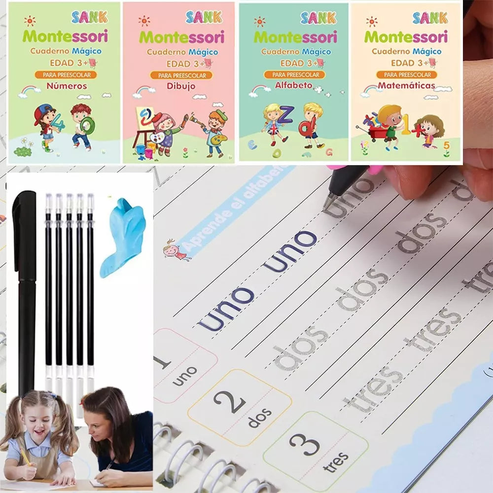 Libro de Caligrafía para Niños | Escritura Clara y Divertida + REGALO
