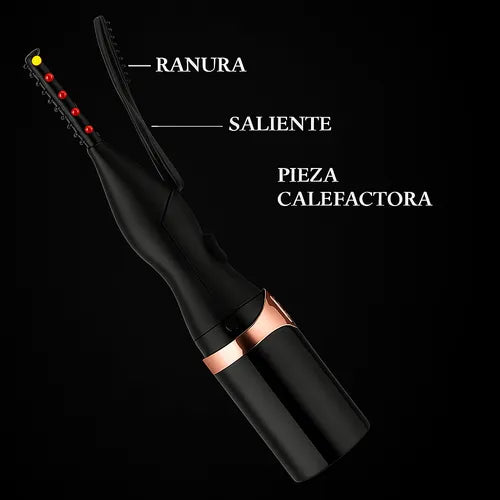 Rizador de Pestañas Eléctrico Térmico Recargable | Curva Perfecta y Duradera