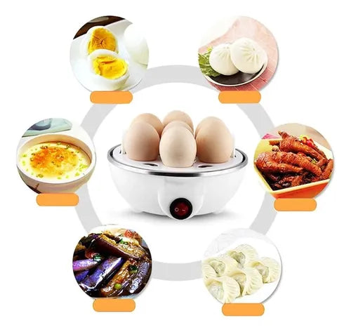 Hervidor de Huevos Eléctrico en Forma de Pollo | Cocina Rápida para 7 Huevos al Vapor o Duros