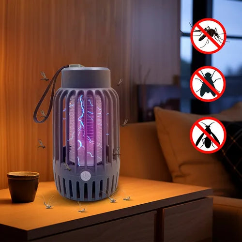 Lámpara Mata Mosquitos USB | Silenciosa, Sin Químicos y 100% Efectiva