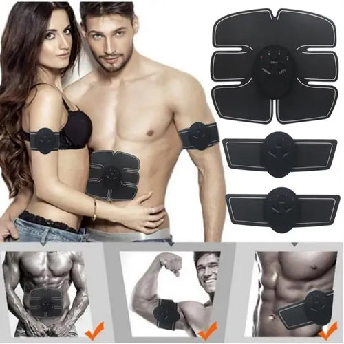 Dispositivo EMS Abdominal | Estimulador Eléctrico para Tonificar y Marcar Abdomen