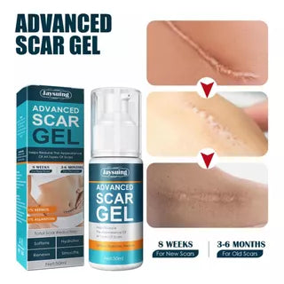 Gel Cicatrizante Profesional | Borra Cicatrices, Manchas y Marcas Rápido + REGALO