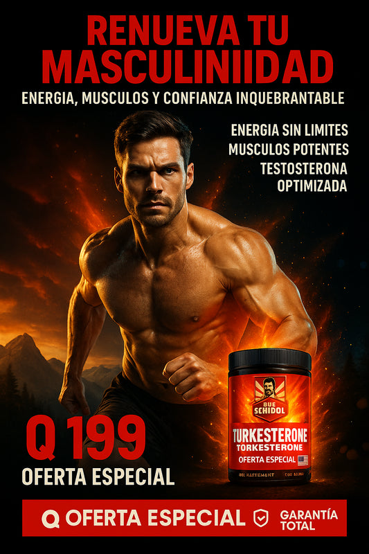 Turkesterone + Tongkat Ali | Potenciá tu Testosterona Natural y Rendimiento Masculino al Máximo 💪🔥