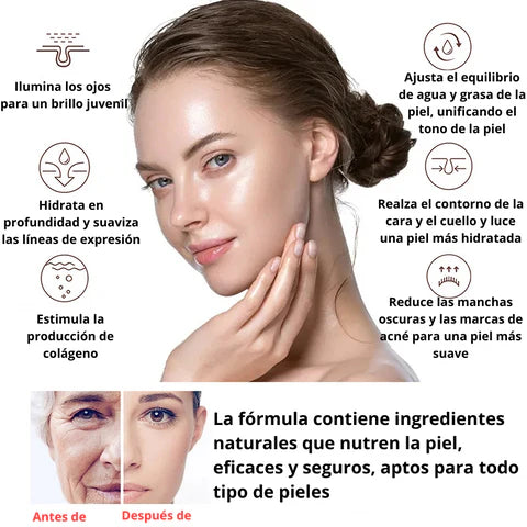 Paga 1 Lleva 2 Serum De Arroz Blanco Y Ácido Hialurónico