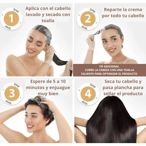 Keratina Kersell Profesional | Alisado y Brillo en Casa + REGALO
