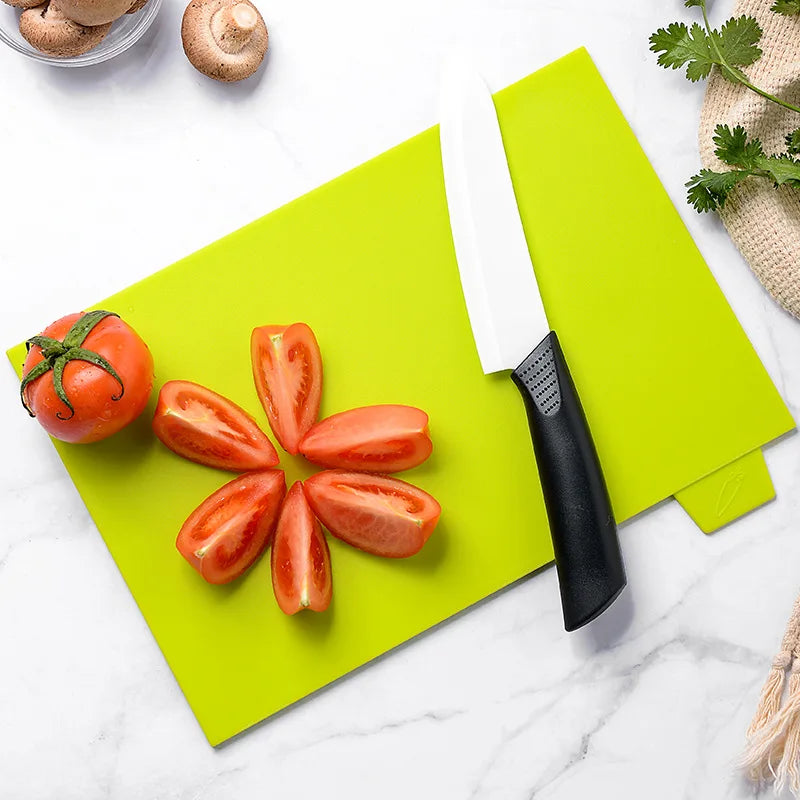 Juego de Tablas de Picar con Soporte | 4 Colores para Cocina Segura y Sin Contaminación