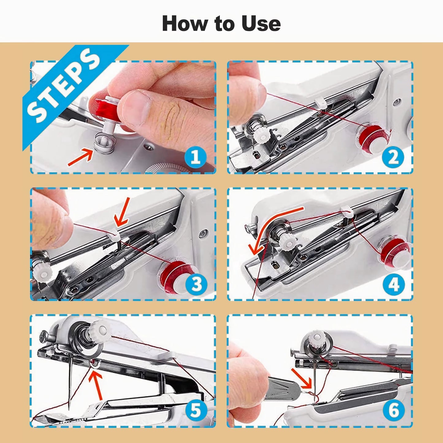 Mini Cosedora Portátil Handy Stitch – Cose en segundos sin complicaciones | Pago Contra Entrega