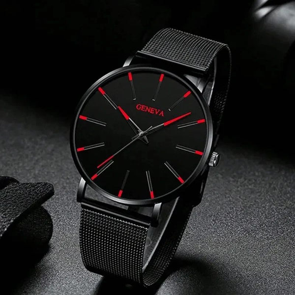 Reloj GENEVA con pulsera de cuarzo + REGALO
