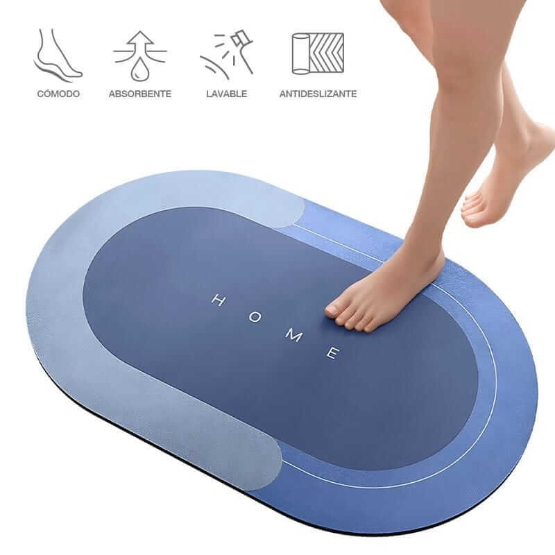 Pague 1 Lleve 2 Súper Alfombra Antideslizante Ultra Absorbente