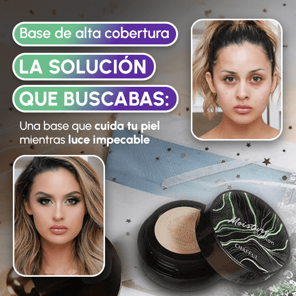 Base de Maquillaje de MÁXIMA COBERTURA + REGALO