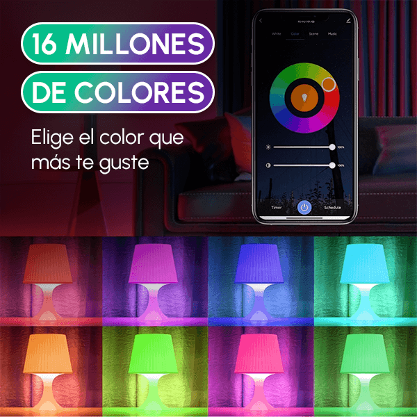 Bombilla Parlante con Luz LED + Envío GRATIS