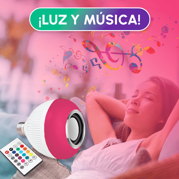 Bombilla Parlante con Luz LED + Envío GRATIS