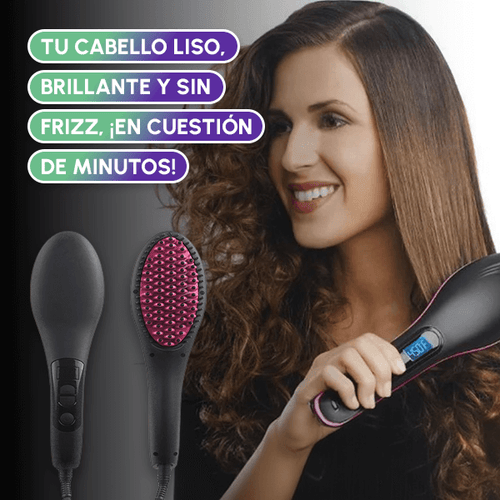 Cepillo de alisado fácil + Envío GRATIS
