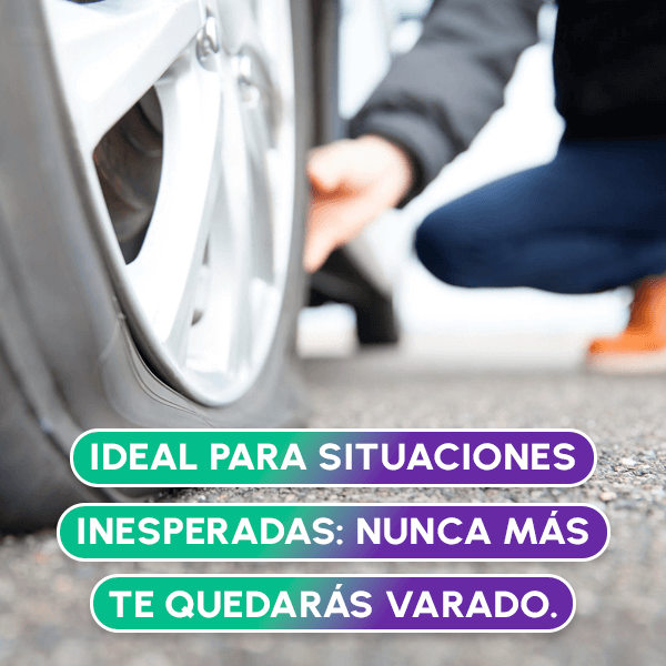Compresor de aire portátil + Envío GRATIS