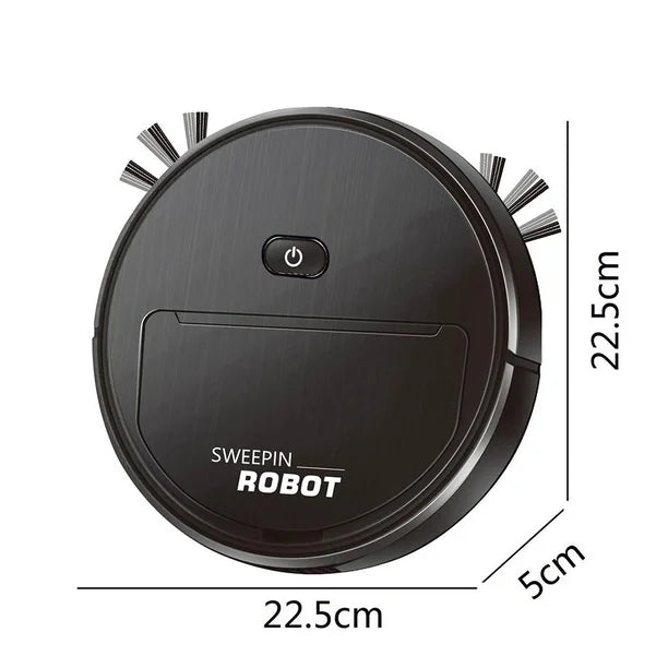 Robot Aspirador Inteligente Silencioso | Succión Potente 1499PA para Alfombra y Piso – Automático y Compacto