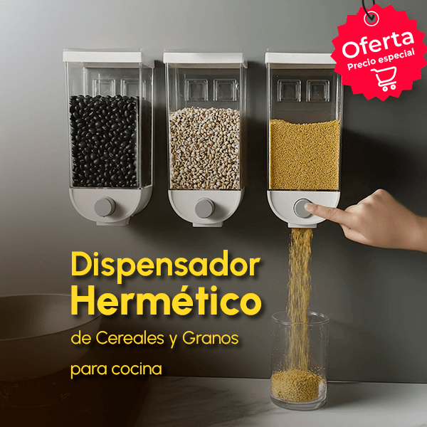 Dispensador de granos para Cocina + Envío GRATIS