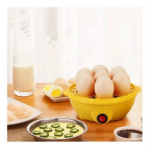 Hervidor de Huevos Eléctrico en Forma de Pollo | Cocina Rápida para 7 Huevos al Vapor o Duros