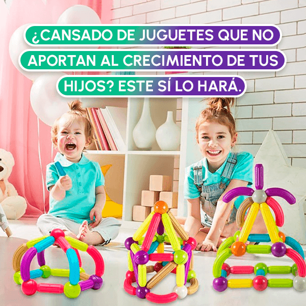 Juguete Magnetic Sticks + Envío GRATIS