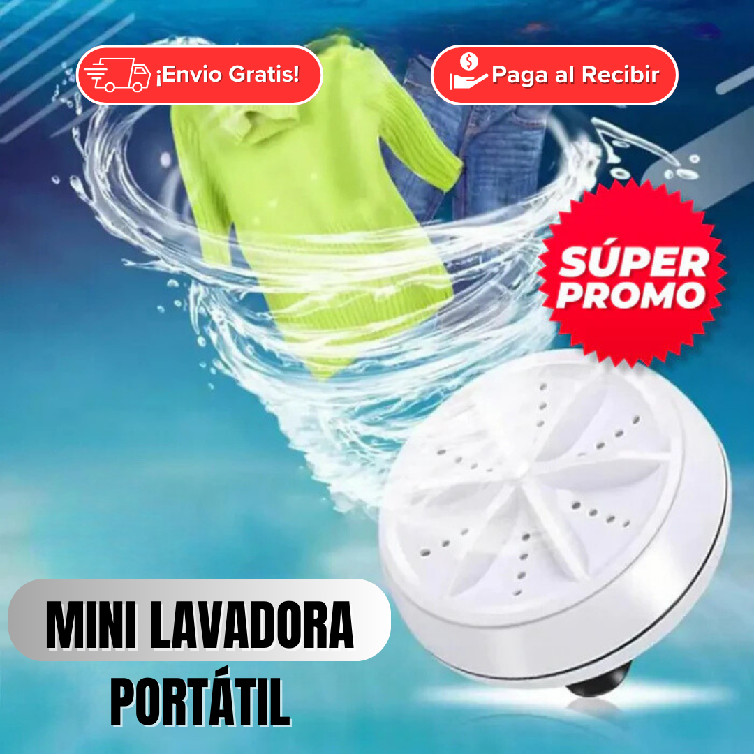 Pague 1 Lleve 2 Lavadora Portátil + Envío GRATIS