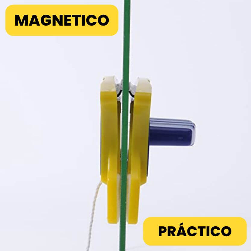 LIMPIA VIDRIOS MAGNÉTICO EFECTO RELUCIENTE + OBSEQUIO