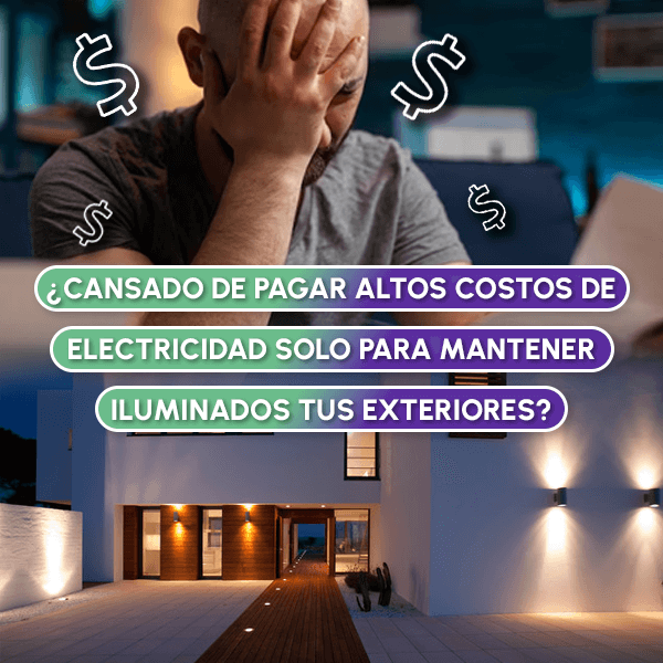 Lámpara Solar con Sensor de Movimiento + Envío GRATIS