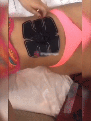 Dispositivo EMS Abdominal | Estimulador Eléctrico para Tonificar y Marcar Abdomen