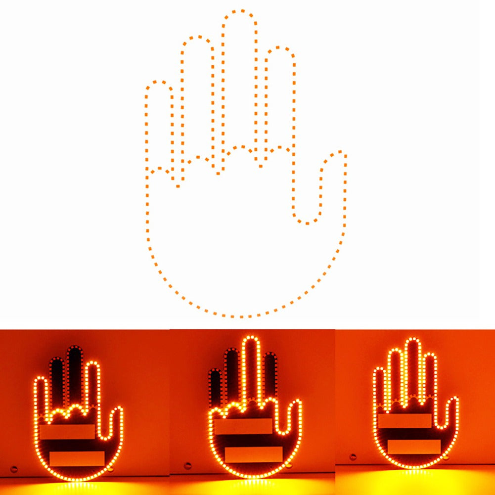 Pague 1 Lleve 2 Manos LED de gestos para coche + Envío GRATIS