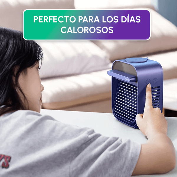 MINI AIRE ACONDICIONADO PORTÁTIL + Envío GRATIS