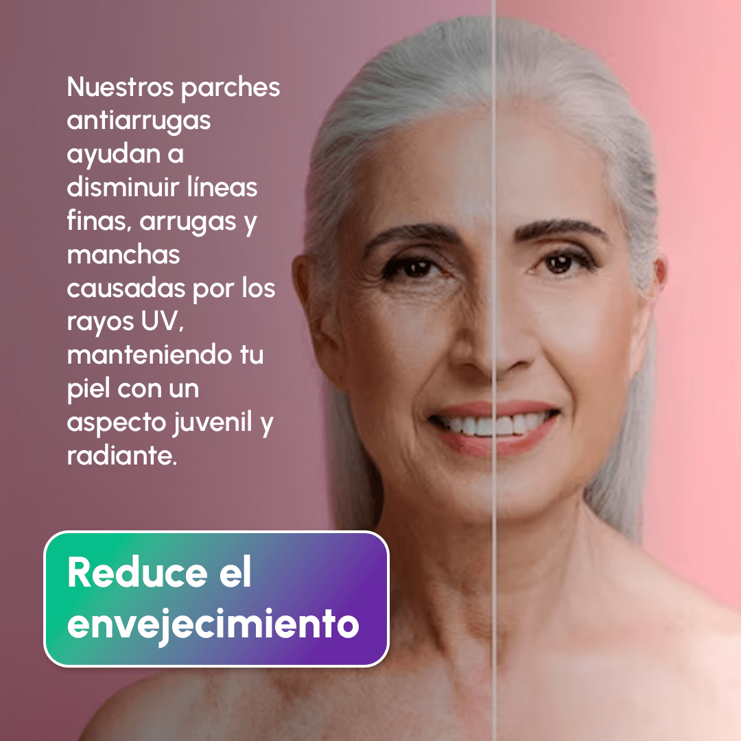 Parches Antiarrugas con COLAGENO HIDROLIZADO + Envío GRATIS